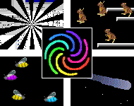 Screens in the Night screensaver collection Screenshot